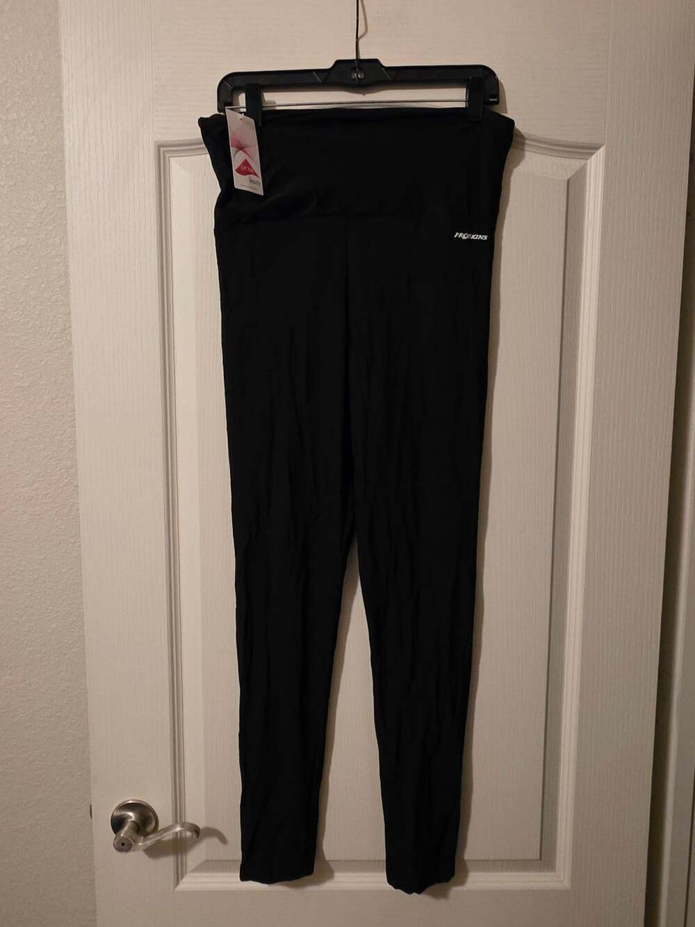 NWT Proskins Black High-Waisted Leggings Size Large